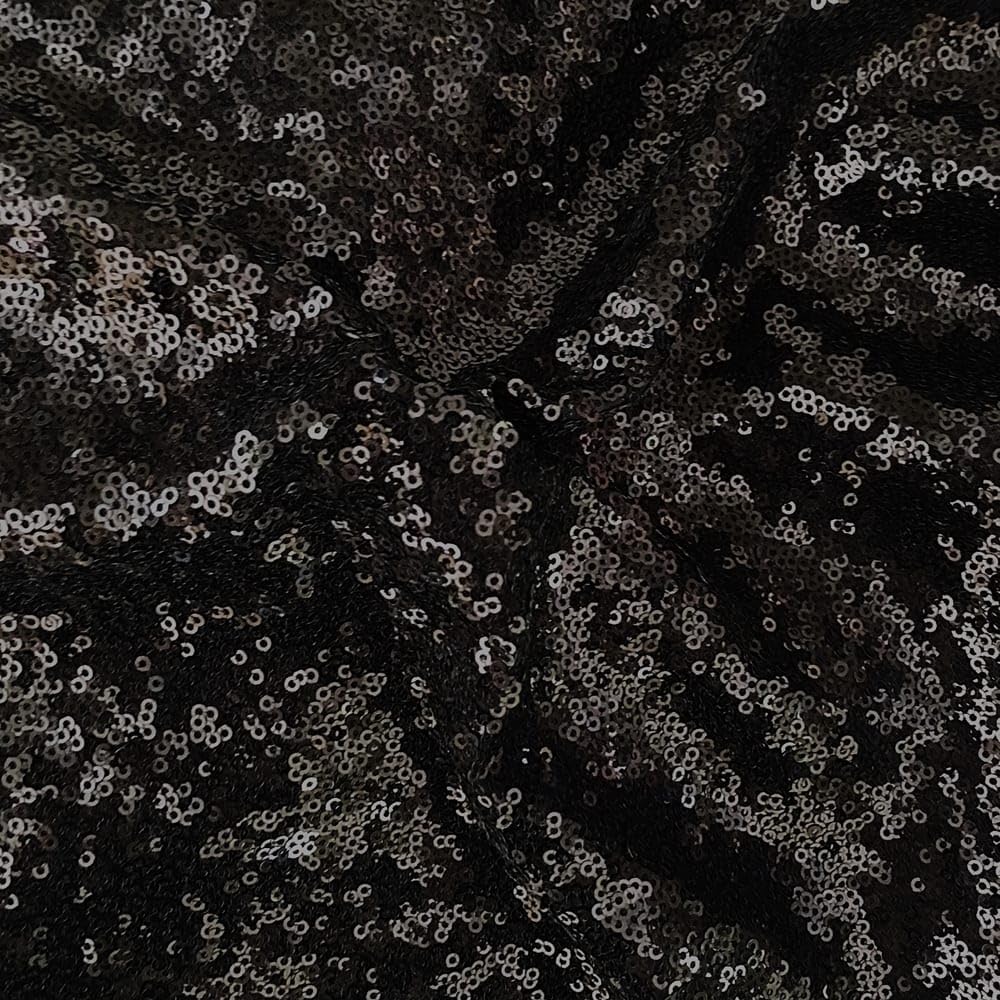 Sequin Fabric Glitter Embroidery Fabric by The Yard Material for DIY Sewing Curtain Backdrop Tablecloth Table Linen