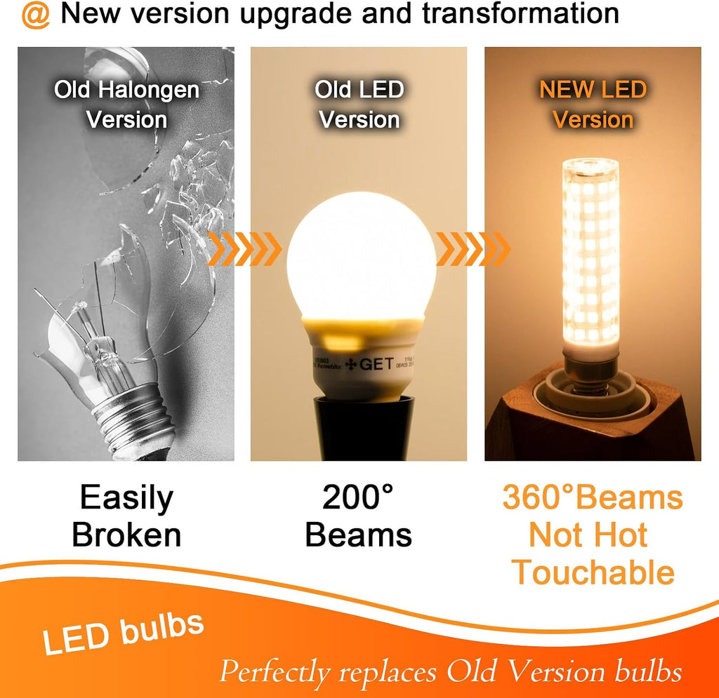 E11 Led Bulb Dimmable 120V Mini Candelabra Bulbs 100 Watt Equivalent