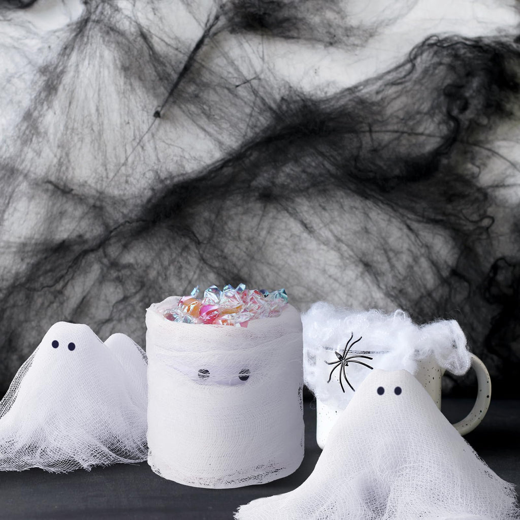 White Halloween Spooky Gauze Ghost Cheesecloth Decor