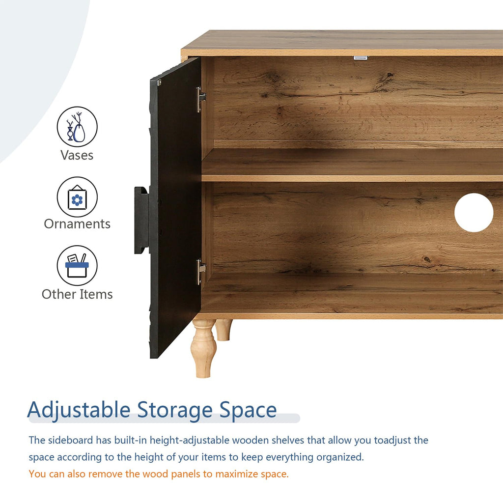 Sideboard Buffet Credenza Cabinet with Storage