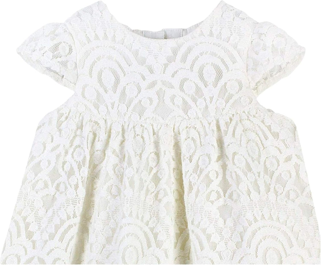 Baby Girls Traditional - Lace Christening Gown & Bonnet