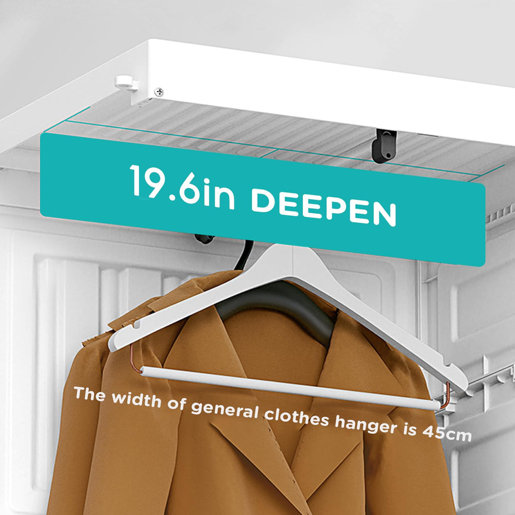 Portable Wardrobe Closet Storage Organizer for Clothes,Transparent Door Panels,Suitable ,Plastic Wardrobe with