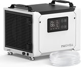 70 Pints Commercial Dehumidifier with Pump, Portable Crawl Space Dehumidifiers for Basement and Home