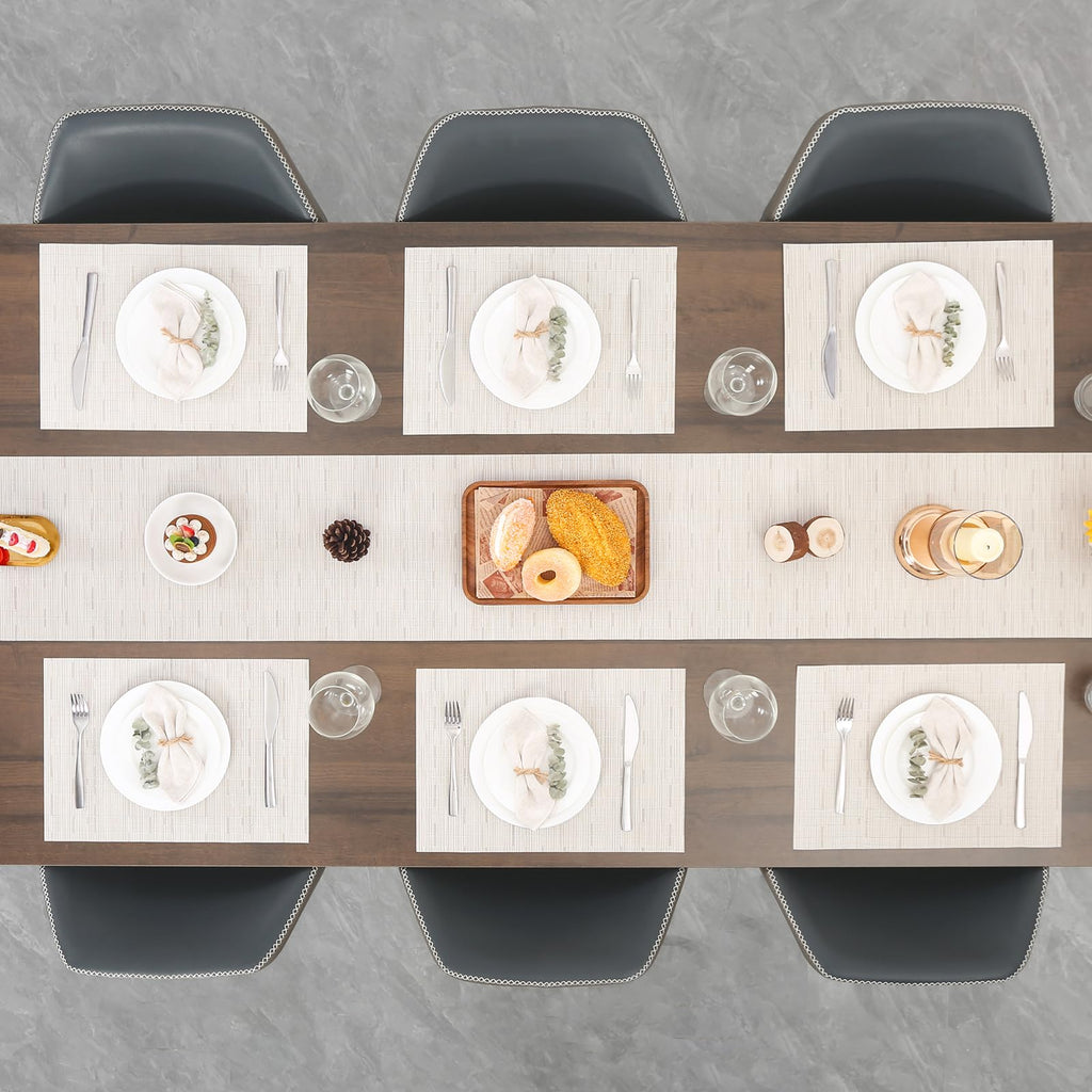 Placemats Set of 6 Kitchen and Dining Table Placemats