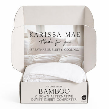 Bamboo Viscose Duvet Insert, Twin/Twin XL Size, All Season
