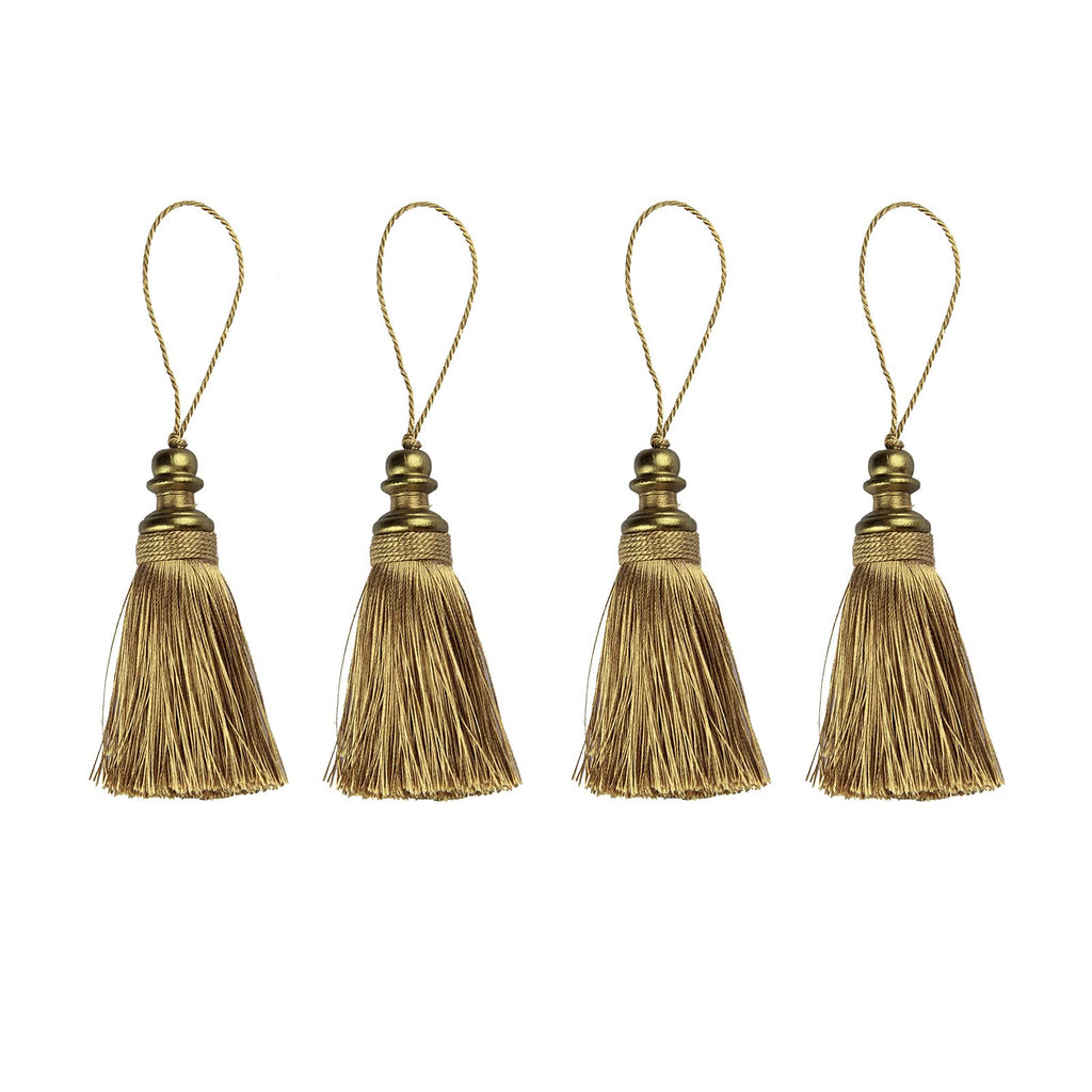 Tassel Key Tassel with Loops Decoration - 4 Pack