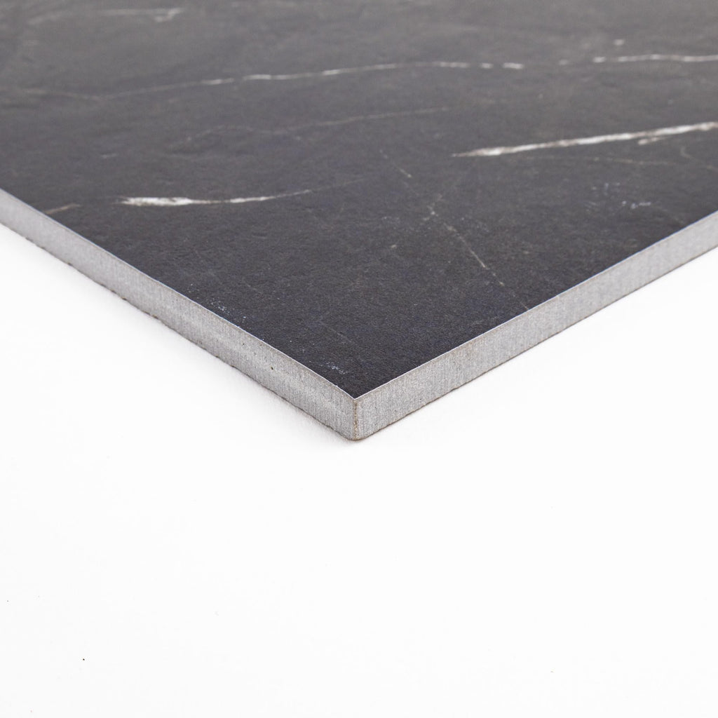 Palazzo Checkerboard | 12"x12" Porcelain Marble Look Floor & Wall Tile (Blanc/Nero, Carton)