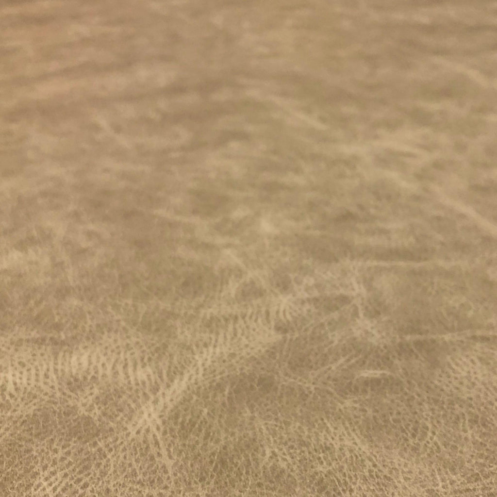 Faux Leather Upholstery Fabric, Thick Durable Synthetic Leather Vinyl, Soft Touch Distressed DIY and Craft Material