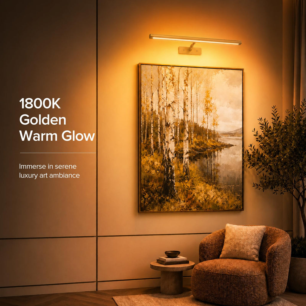 Picture Lights for Wall, Rechargeable Art Gallery Light