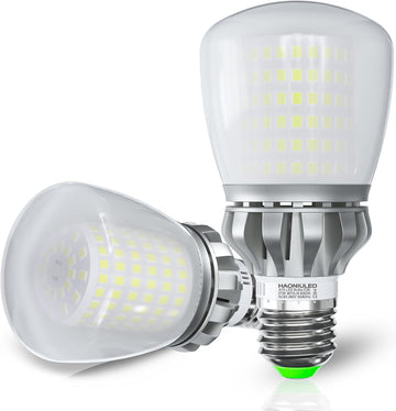 A19 LED Light Bulbs, 3670 Lumens E26 LED Bulb, 250W Equivalent, 6000K Cool Daylight White Non-Dimmable, 22-Year