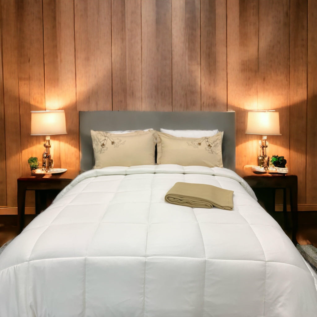 Cooling Viscose from Bamboo Down Alternative Comforter, All Seasons (Silky Soft and Silent Viscose from Bamboo Shell)