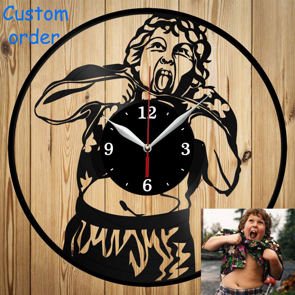 Clock Prince Handmade Exclusive Clock Art Decor Home Wall Clock Black Original Gift Unique Design