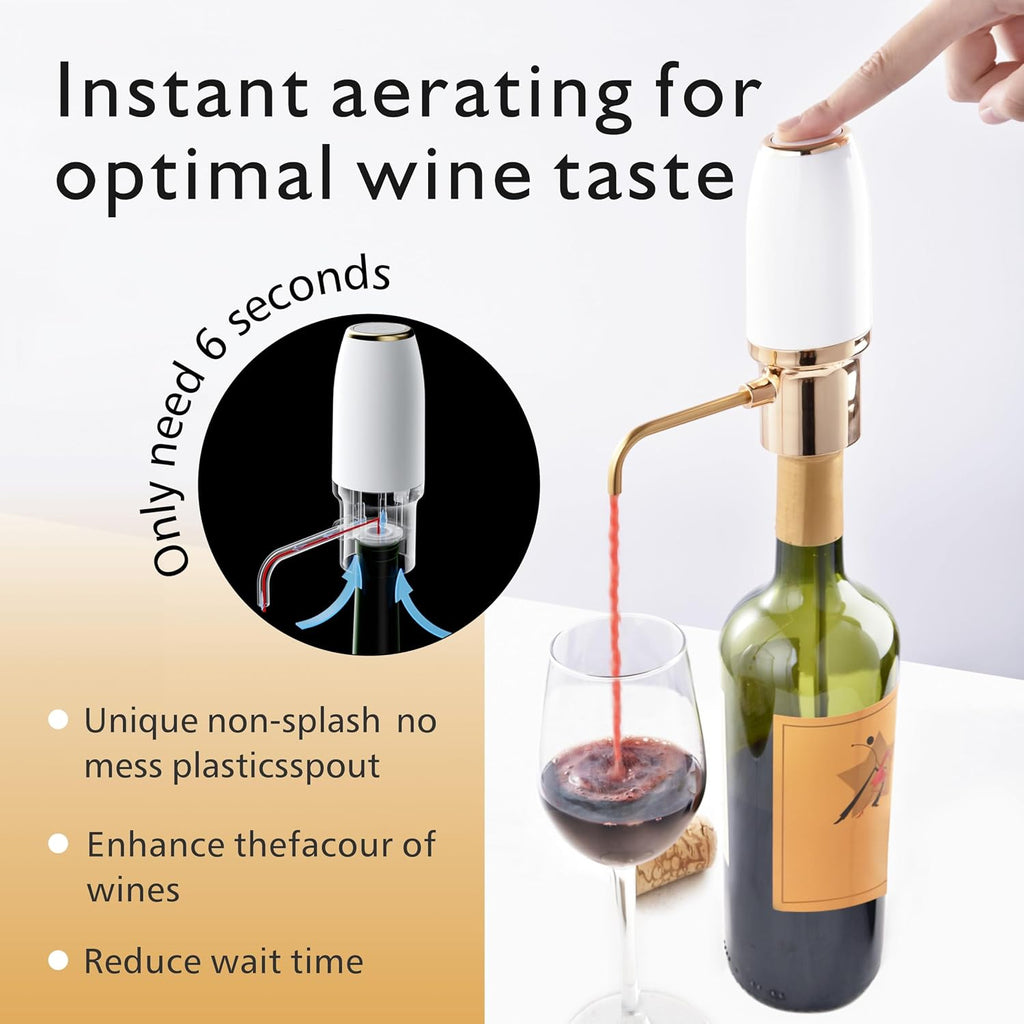 Wine aerator Electric,Wine Aerator, Electric Wine Decanter, Wine Aerator Pourer Spout, Wine Dispenser, Wine