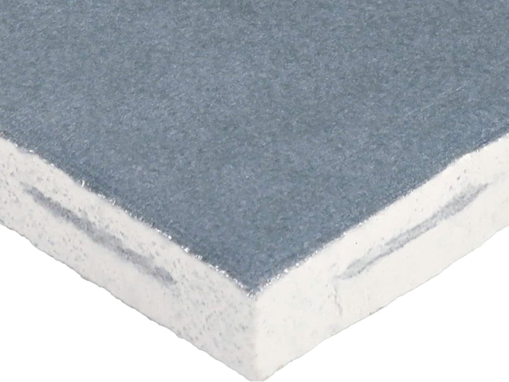 Zellige 4" x 4" Ceramic Wall Tile in Glossy Cielo (7.98 SQFT per Carton) (76 PC per Carton)