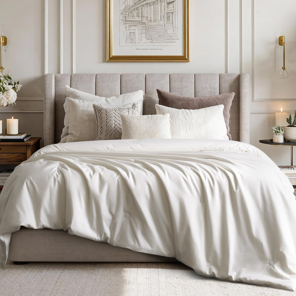 100% Mulberry Silk Quilt Duvet Insert - Cooling Comforter