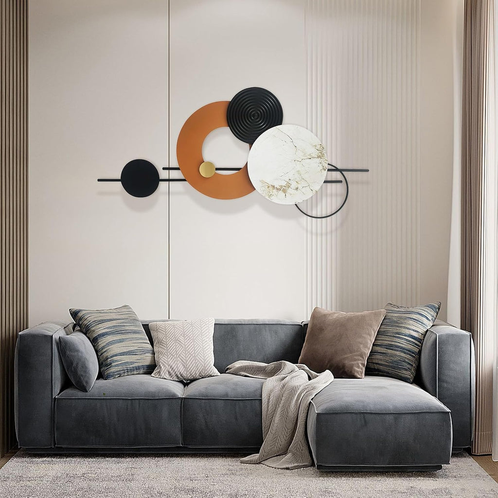 3D Large Metal Wall Art Decor 40" x 19"
