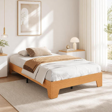 Wood Platform Bed Frame, Low Wooden Bed Frame, Kids Bed