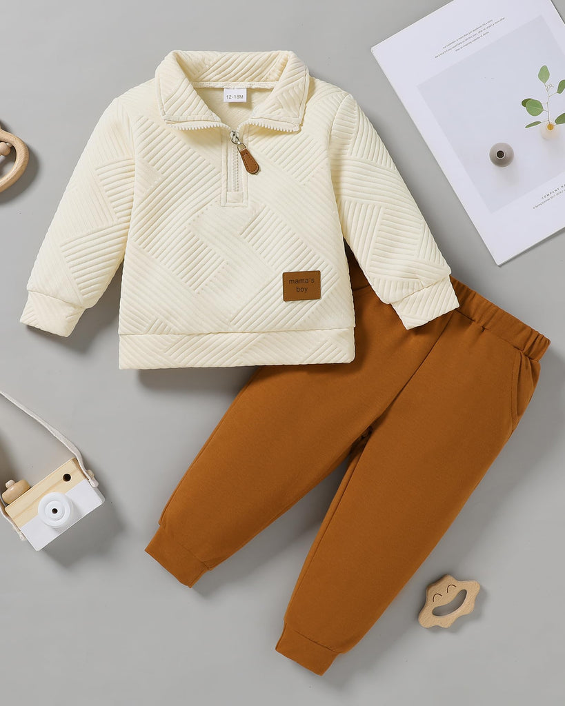 Toddler Baby Boy Clothes Outfits Set Fall Winter Sweatshirt