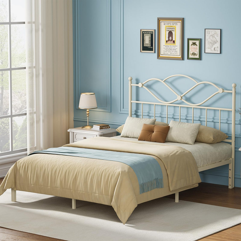 Headboard Only Vintage Platform Headboard for Bed Frame