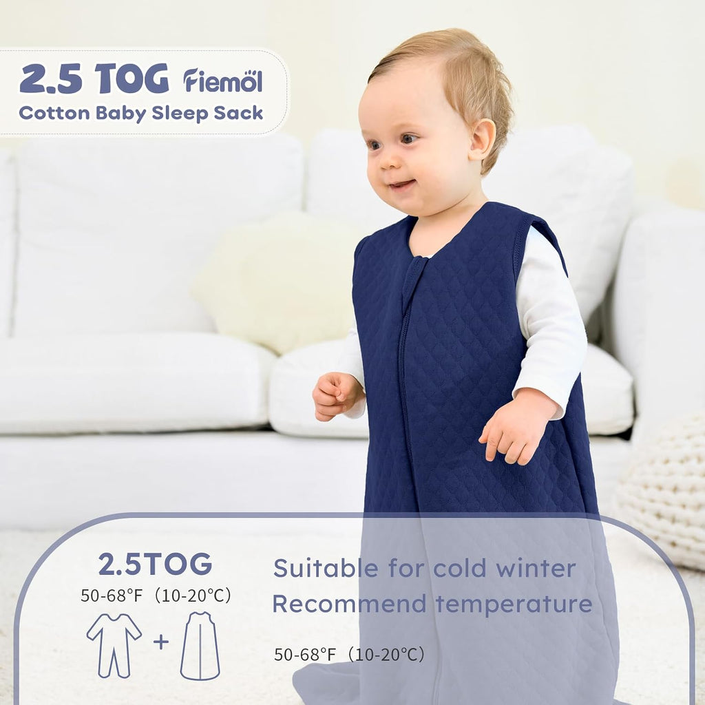 Sleep Sack 2.5 Tog Quilted Wearable Blanket