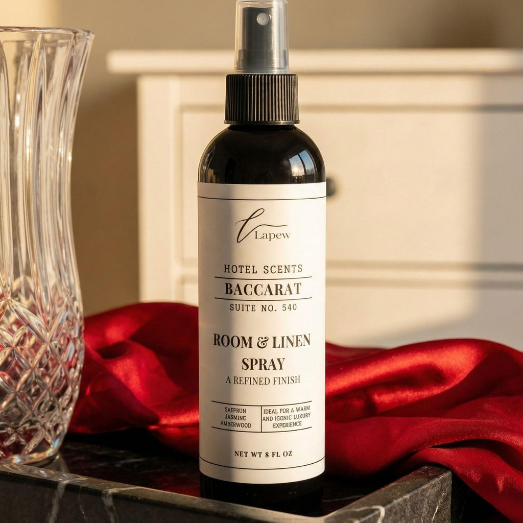 Hotel Scents Luxury Room Spray | Baccarat Suite 540 | Linen Spray Air Freshener & Fabric Spray | 8 fl oz - Set of 8