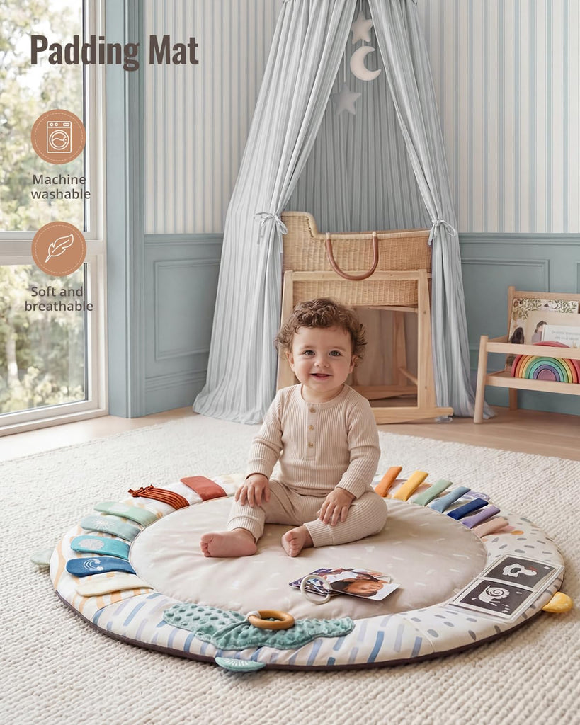 Play Gym, 5 Development Zones Activity Tummy Time Mat