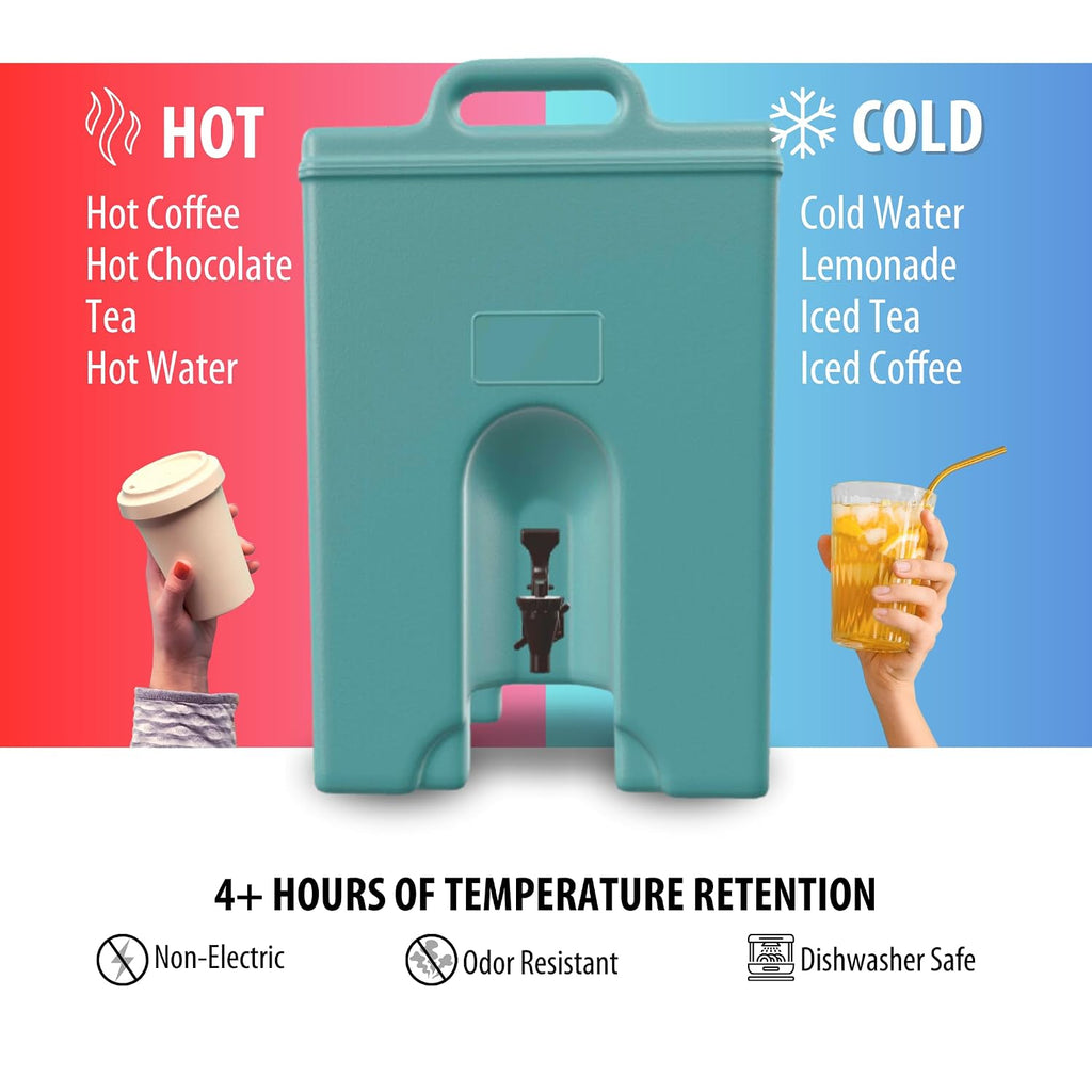 (1000LCD401) 11.75 gal Camtainer Beverage Dispenser