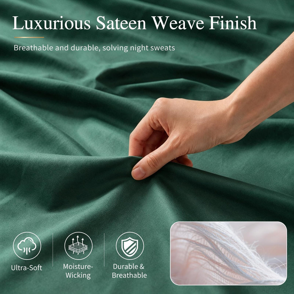 Egyptian Cotton Sheets California King, 16" Deep Pocket