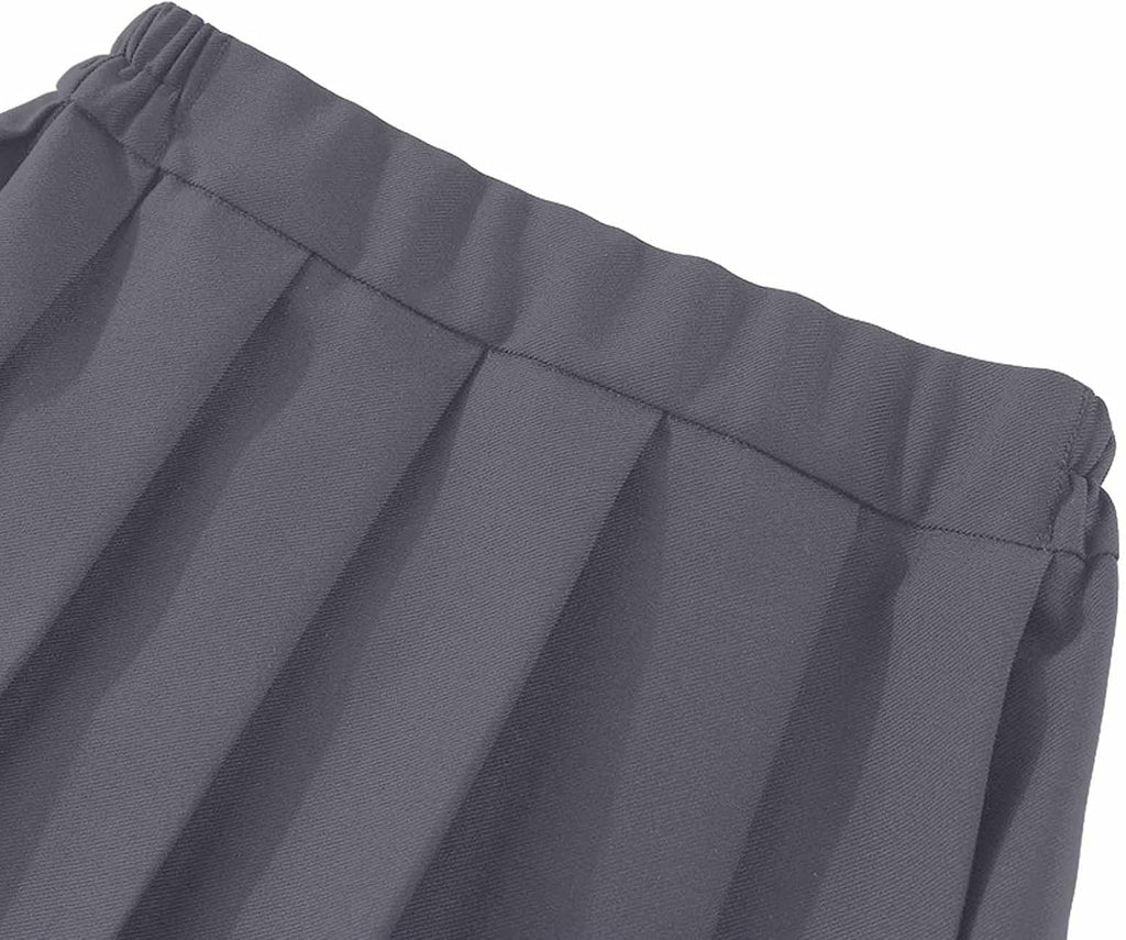 School Uniform Skirts Pleated Knee Length Skorts Back to School