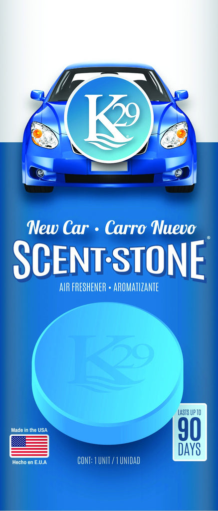 ) K29 'New Car' Stone Air Freshener, (Pack of 4)