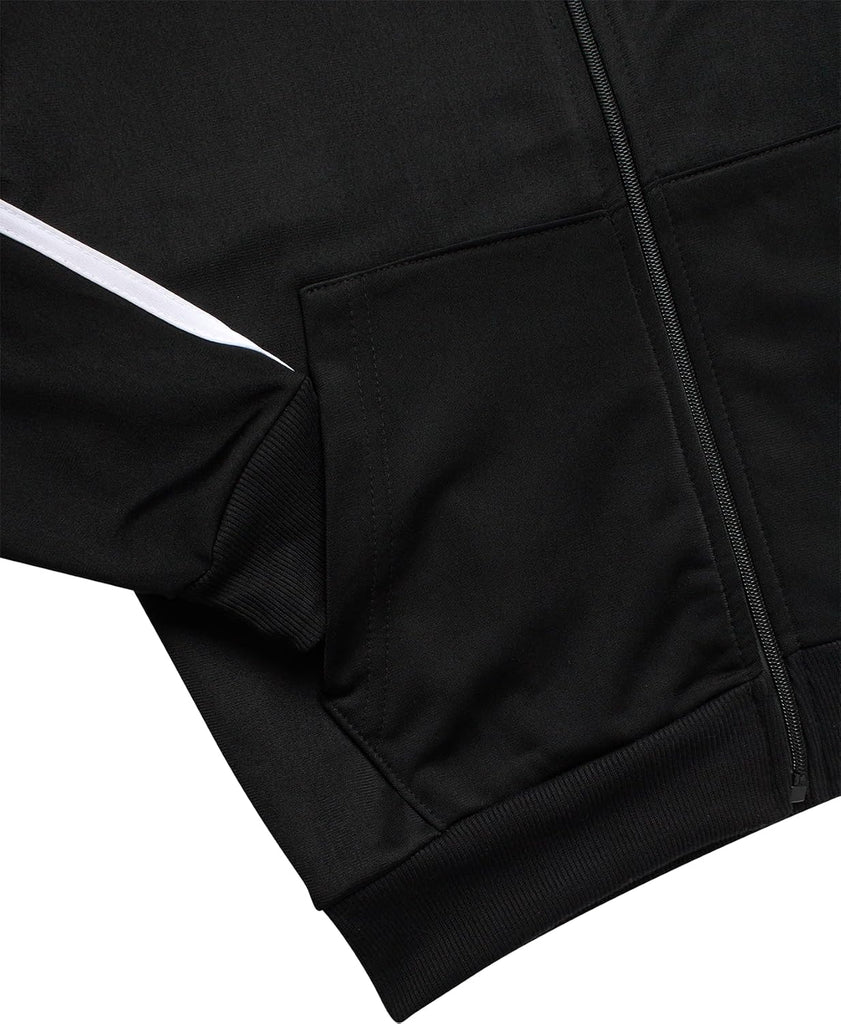 Boys Tracksuit Set - 2 Piece Athletic Tricot Zip Up Boys Sweatshirts and Jogger Pants Outfit
