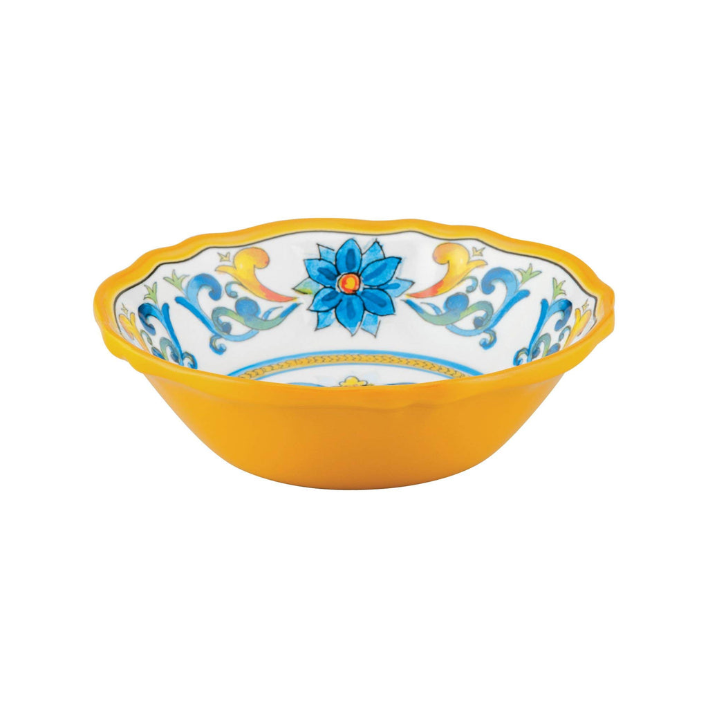12 Piece Chianti Melamine Dinnerware Sets, Outdoor Dishes Set, Plates and Bowls Sets, Service for 4, Multicolor