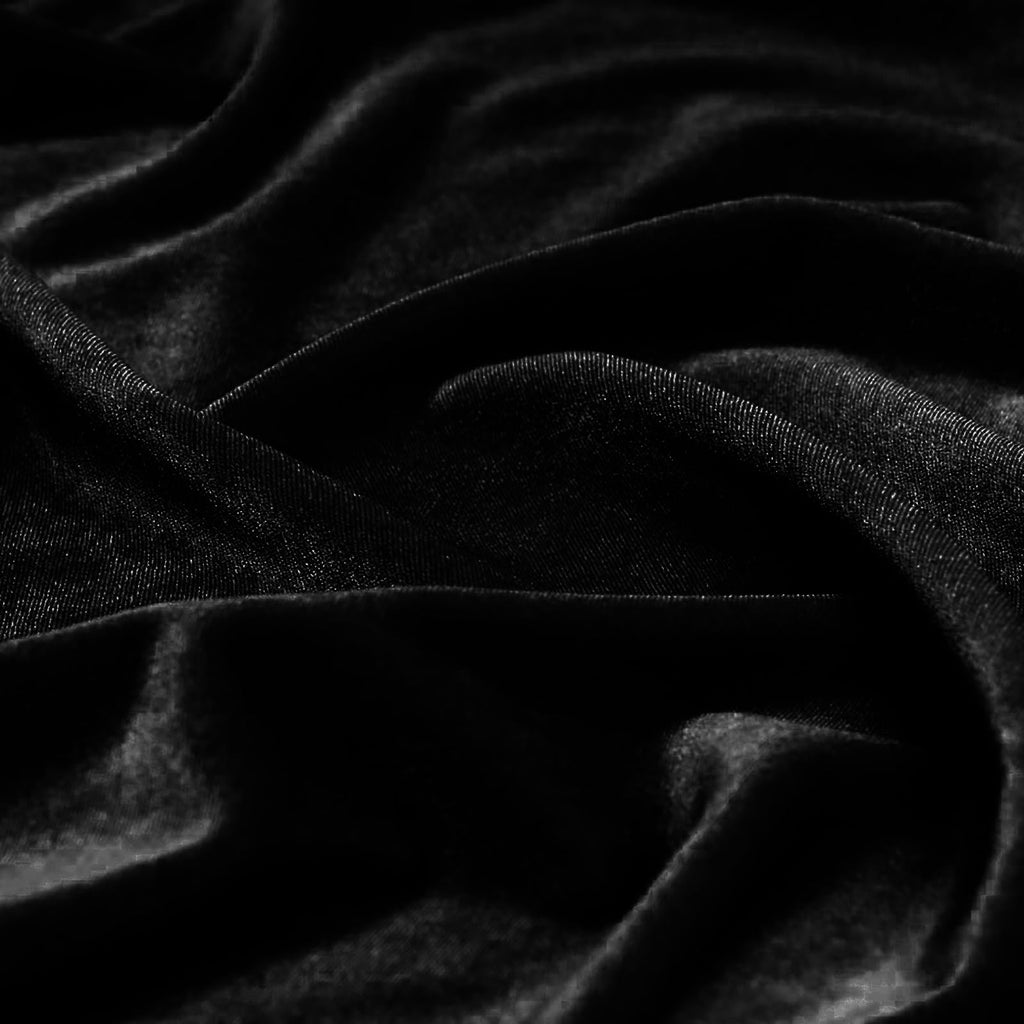 1 Yard Black Fabric 60" Wide for DIY Crafts
