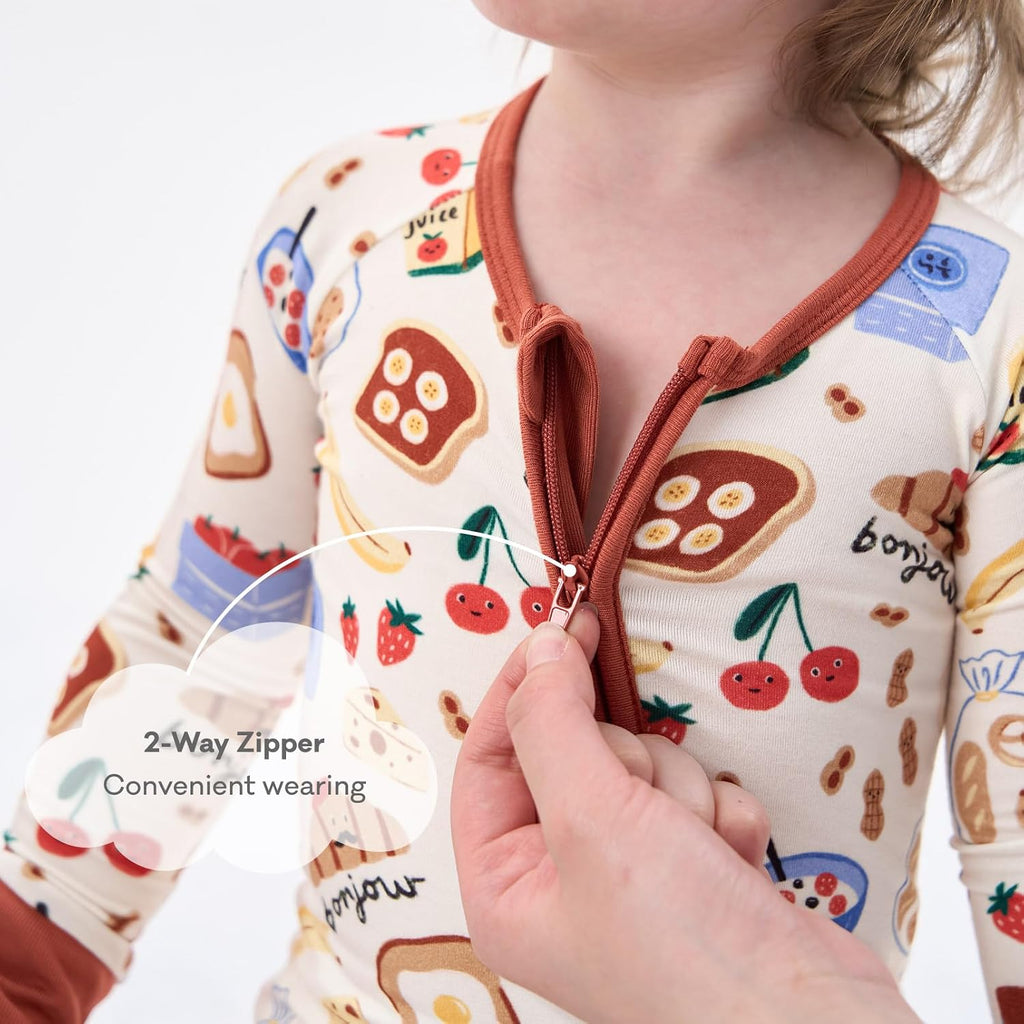 Baby Sleeper Viscose from Bamboo Zipper Footies Pjs