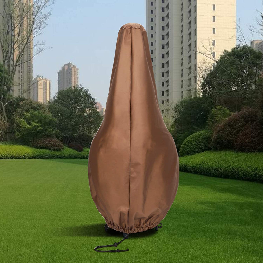 Chiminea Covers Waterproof, Protective Fire Pit Heater Cover, Outdoor Patio Chiminea Covers, Durable Cover for Clay