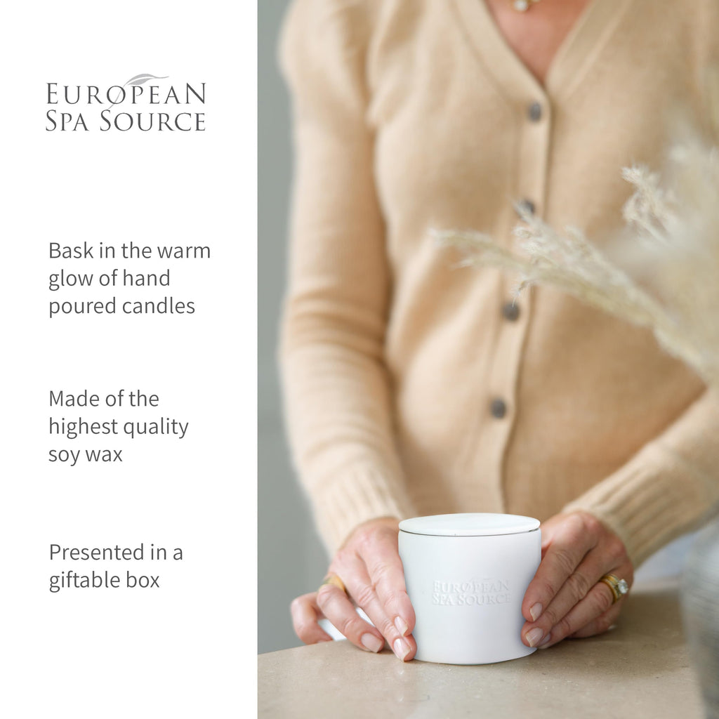 French Lavender Luxury Soy Wax Candle, Hand Poured