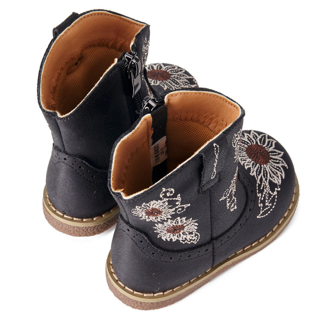 Baby Cowboy Boots Infant Cowgirl Western Shoes Black