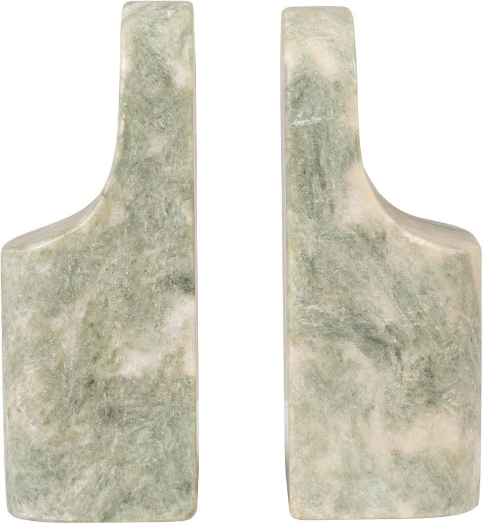 Marble Bookend, Green