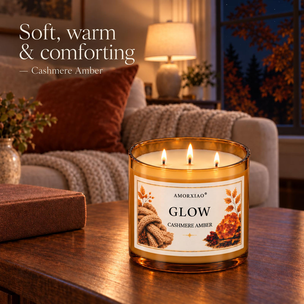 Autumn Ritual Trio, 3 Large 3-Wick Fall Scented Candles