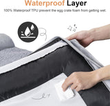 Large Dog Bed Orthopedic Washable: Beds Bolster XL Bed Large Big Dogs Memory Foam Couch Sofa Waterproof with Removable