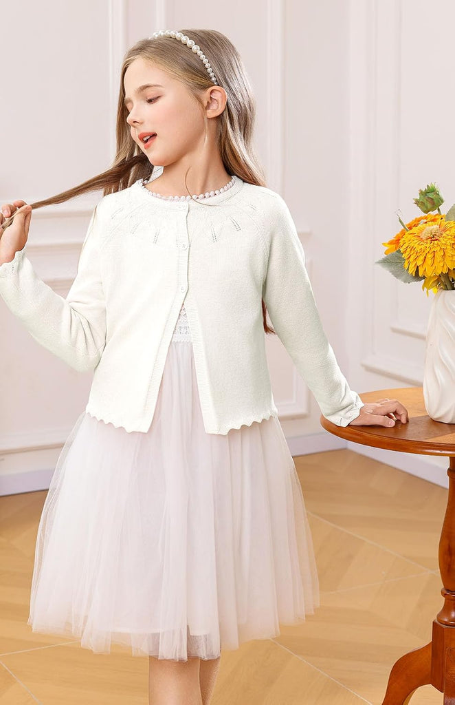 Long Sleeve Knitted Bolero Cardigan Cropped Shrug