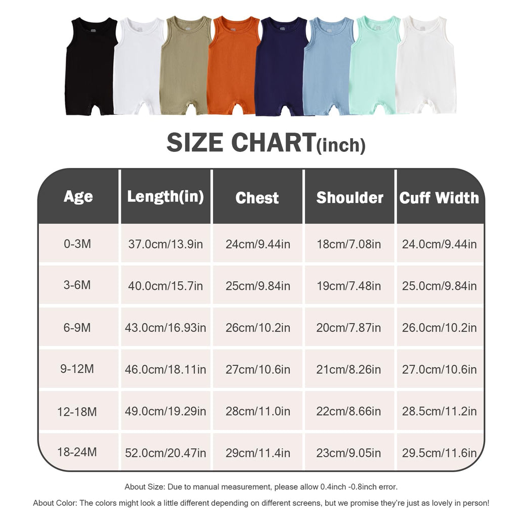 Viscose made from Bamboo Baby Boy Sleeveless Romper 2 Pack