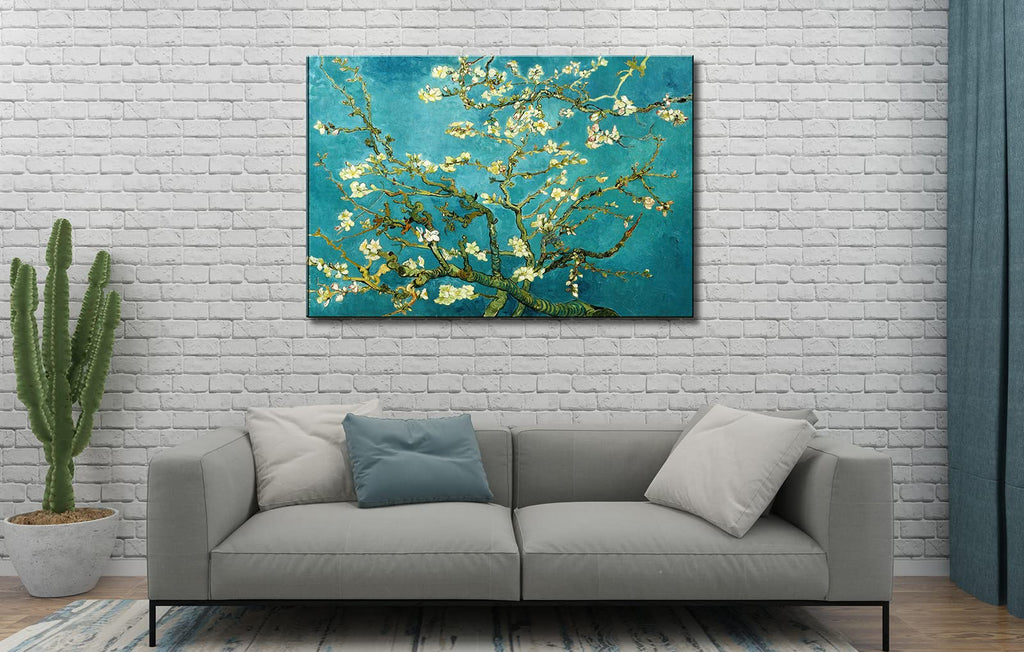 Almond Blossom by Vincent Van Gogh Canvas Wall Art Large Modern Floral Painting Print Decor Famous Flowers Artwork