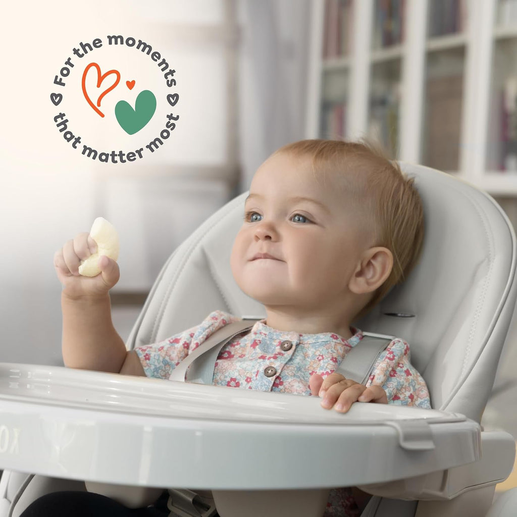 Baby High Chair Adjustable to 7 Different Heights - Foldable High Chairs for Babies and Toddlers - Silla para Comer