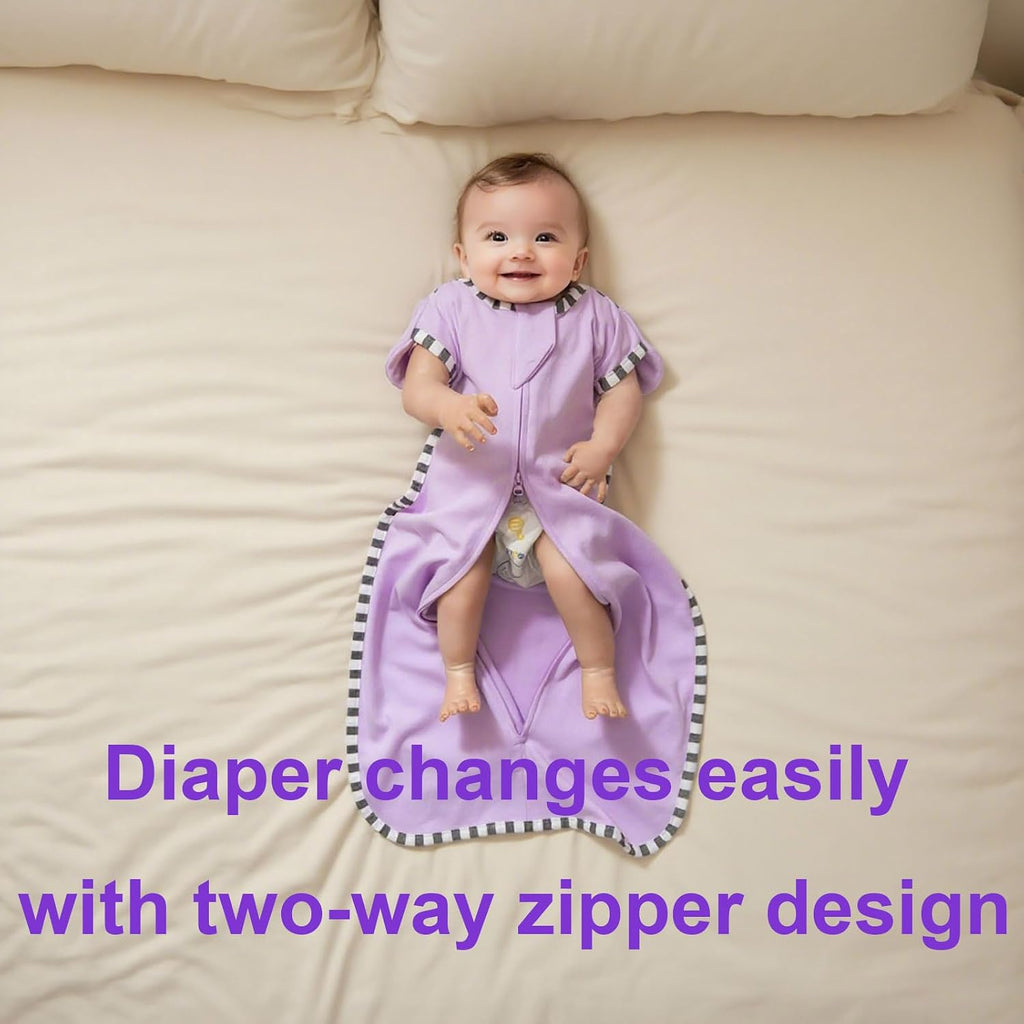 Swaddling Sleep Sack Pack, 100% Cotton Wearable Blanket