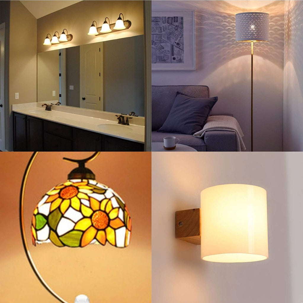 T20 T6 Small LED Bulb Long Filament 2W Equal 25 Watt E12 Candelabra Edison Tubular LED Light Bulb Dimmable 2700K Warm