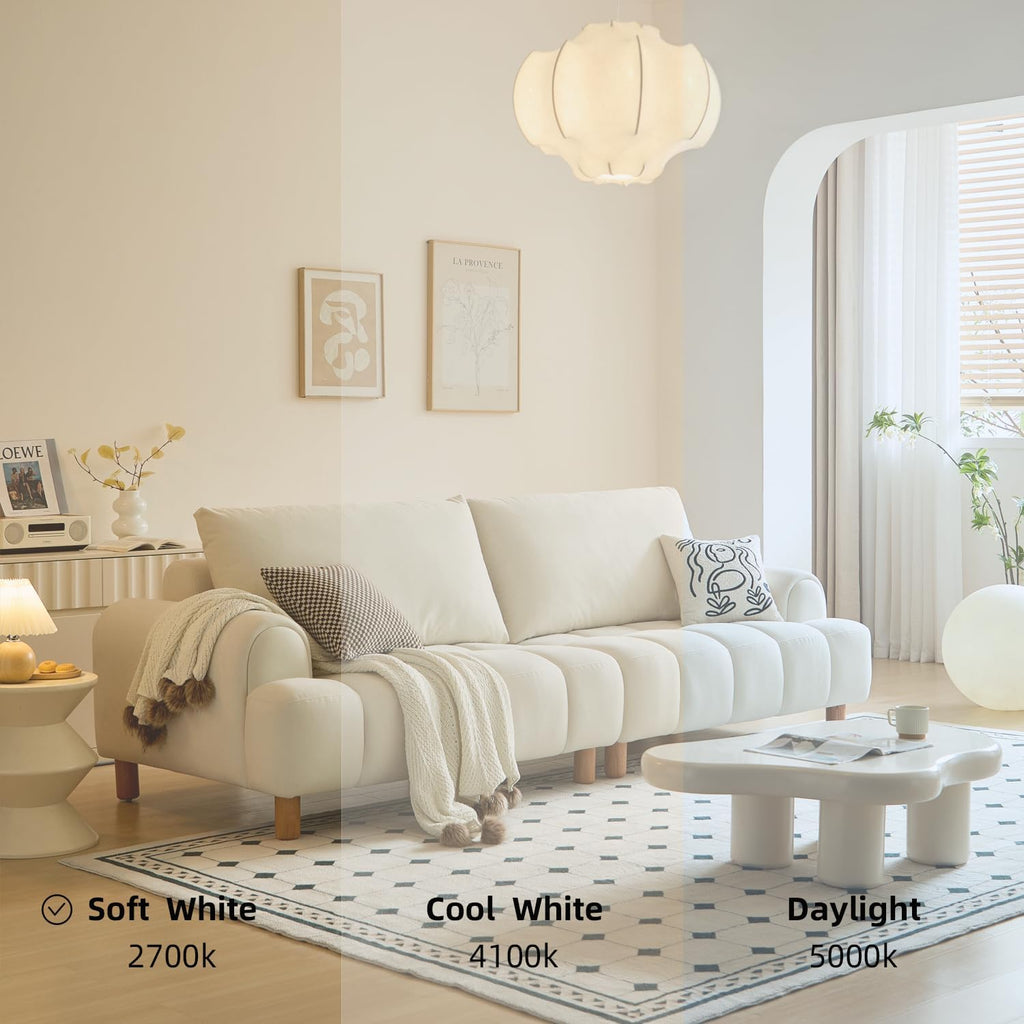 E26 Base 13W 2700K 900lm CFL Light Bulbs Warm White (3-Pack)
