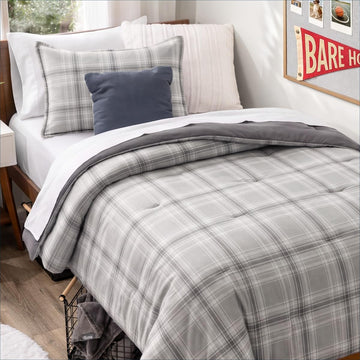 Comforter Set - Extra Long - Ultra-Soft - Goose Down Alternative - Premium 1800 Series - All Season Warmth