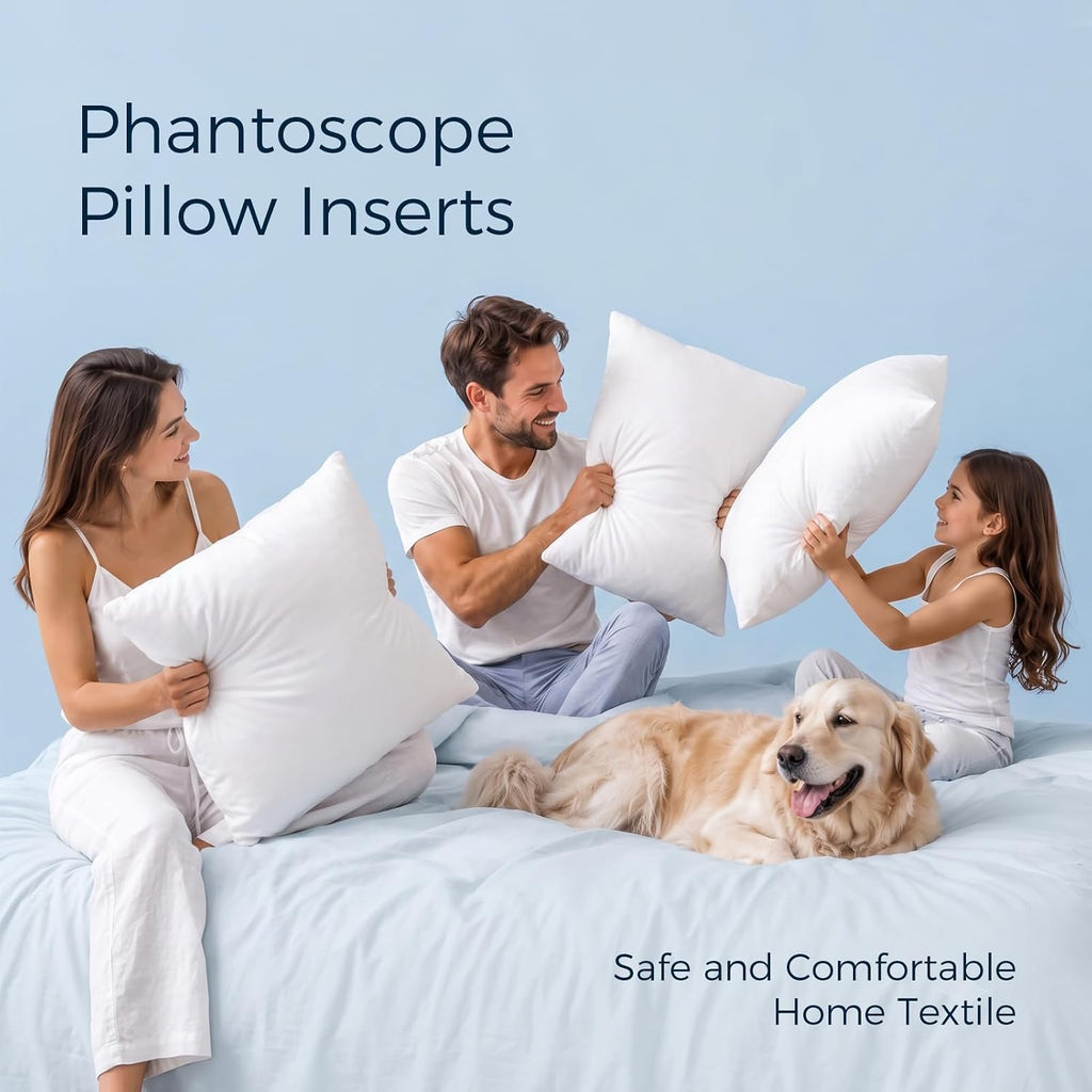 12x20 Pillow Insert, Soft Lumbar Support Pillow for Bed & Couch