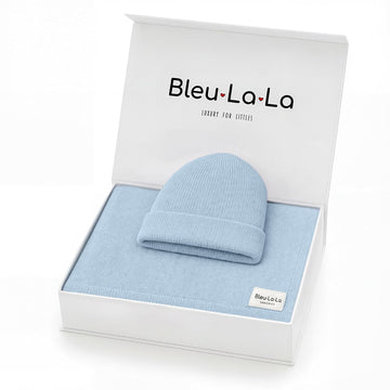 Gift Set - Organic Cotton Newborn Blanket Essentials, Thoughtful Baby Shower & New Baby Gift for Boys & Girls (Luxe
